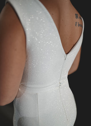 Plus Size Classic Glitter Mermaid Wedding Dress LI 320